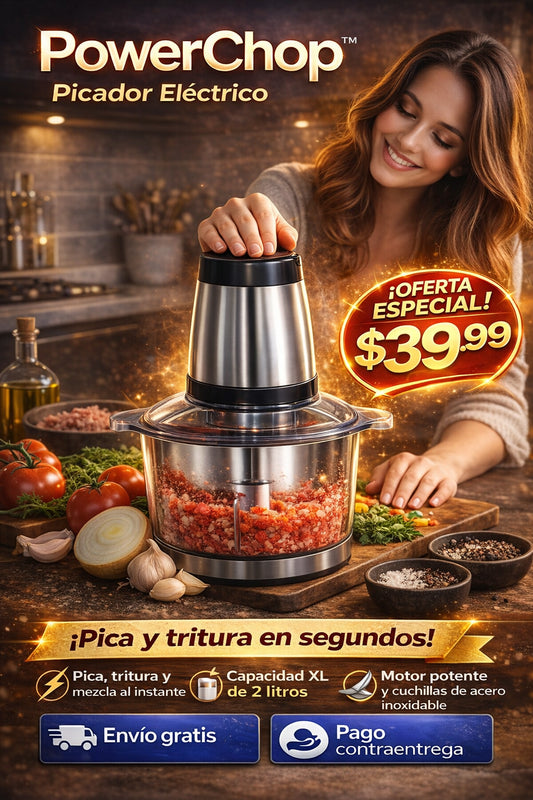 PowerChop™ | Picador Eléctrico 2L